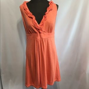 Coral/ Orange Ann Taylor Loft Dress